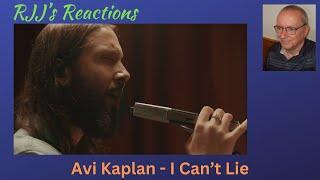 Avi Kaplan - I Can't Lie (Live at Sunset Sound)   RJJ's Reaction