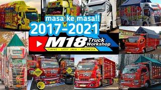 Truck M18 dari masa ke masa 2017--2021