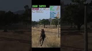 Red Dead Redemption Benchmarks #1660s #1660super #gtx1660super #ryzen53500  #pcgames #shorts