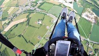 Beautiful Thermic day Paragliding in Ireland