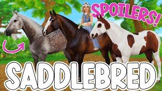 AMERICAN SADDLEBRED HORSES: COAT COLORS, PRICE, ANIMATIONS & MORE!! STAR STABLE HORSE SPOILERS!!