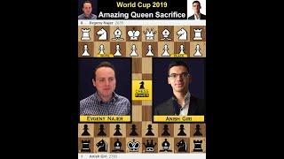 Evgeny Najer vs Anish Giri | FIDE World Cup 2019