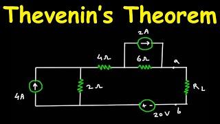 Thevenin's Theorem Problem | Thevenin's Equivalent Circuit |Network Theorem