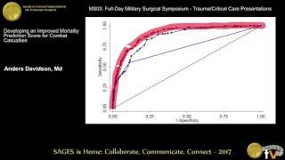 Developing an improved mortality prediction score for combat casualties