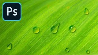 How to Create Water Drops | Easy Photoshop Tutorial | Water Drops | egenstudio