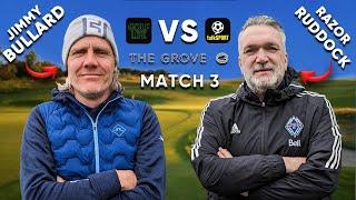 Top CLASS GOLF And CARNAGE ! | Jimmy Bullard v Neil Ruddock | Golf Life v Talksport Trophy Match 3