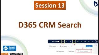 Session 13 - D365 CRM Search