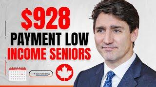 Justin Trudeau Announces $928 Low-Income Family Payments Coming Soon!