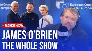 What would Winston Churchill say about today? | James O’Brien - The Whole Show