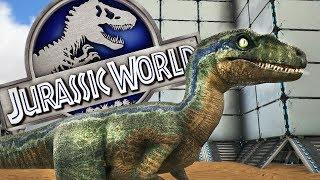 BLUE! SALVAR A LA VELOCIRAPTOR BLUE DE JURASSIC WORLD 2 ARK