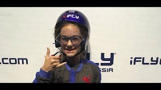 Kadence Goes Indoor Skydiving!