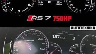Audi rs7 vs brabus 900 