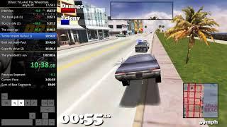 Driver: You Are The Wheelman speedrun in 1:00:46 (WR)