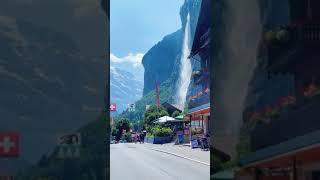 Beautiful Switzerland Village and Swiss Alps | Switzerland Tour #Shorts #WhatsappStatus #Switzerland