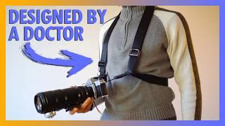 This camera strap was designed by a doctor, can it help my back pain? Camstrap Explorer