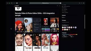 TikTok-like video editor — Banuba Video Editor SDK integration (iOS)