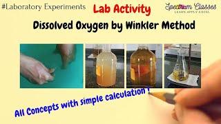 Determination of Dissolved Oxygen by Winkler's Method