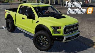 FS19 - Ford F150 Raptor 2017 - Farming Simulator 2019 CAR MOD DOWNLOAD #gaming #games #gameplay #car