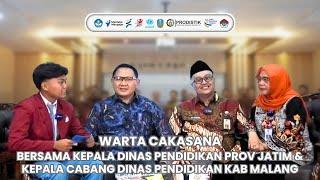 WARTA CAKASANA - KEPALA DINAS PENDIDIKAN PROVINSI JAWA TIMUR - Dr. ARIES AGUNG PAEWAI, S.STP., M.M.