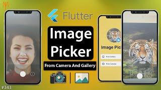 Flutter Tutorial - Image Picker From Camera & Gallery | The Right Way | Pick Images & Videos