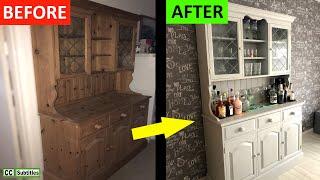 How to upcycle a Welsh Dresser with Chalk Paint - Upcycle furniture with Chalk Paint