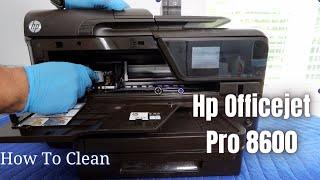How To Clean The Printhead   Hp Officejet 8600