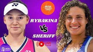 WTA LIVE ELENA RYBAKINA VS MAYAR SHERIF WTA MADRID OPEN 2024 TENNIS PREVIEW STREAM