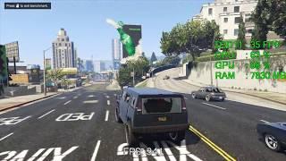 Intel UHD Graphics 630 -- Intel Core i5-8400 -- Grand Theft Auto V GTA V Benchmark