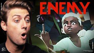 Editor Reacts to Animation in ENEMY - Imagine Dragons