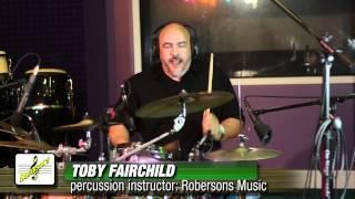 Roberson's Music Percussion Instructor Toby Fairchild