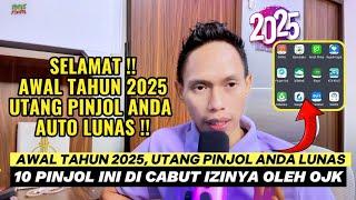 Menjelang akhir tahun, 10 pinjol legal ini di cabut izinya oleh ojk, Utang Pinjol auto lunas