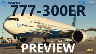 MSFS | PMDG 777-300ER Preview with Timestamps - Flight Sim's BIGGEST ever release?! [4K]