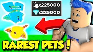 I GOT THE RAREST RAINBOW PET IN TAPPING MANIA AND IT'S INSANELY OP!! (Roblox)