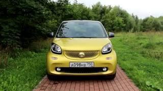 как бы тест-драйв Smart Fortwo кабриолет.