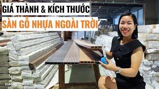 Giá Sàn gỗ nhựa ngoài trời - Cách thi công và kích thước sàn gỗ nhựa | Lê Hạ Haroma