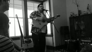 Rob Fillo Performing at Knock Knock House Concert