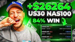 EASY US30 & NASDAQ Day Trading Strategy (DOMINATE INDICES)
