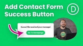 How To Add A Button To The Divi Contact Form Success Message