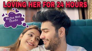 LOVING HER WHOLE DAY || HER REACTION || FOOD AFTER LOVE MARRIAGE  #lovestory #cooking