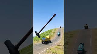 Mix Color Cement Truck vs Giant Hammer #shorts #beamngdrive #viralshorts #trending #ytshorts #gaming