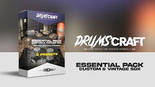 #DRUMSCRAFT 6 Essential Presets for Superior Drummer 3 | Custom & Vintage SDX