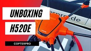 Der Yuneec Typhoon H520E: Unboxing H520E - So sieht die neue Drohne von Yuneec aus |Copterpro