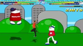 Mugen battle Anthony Padilla vs Homestar and Homsar