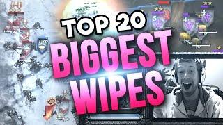 TOP 20 BIGGEST BLOB WIPES — Company of Heroes 2