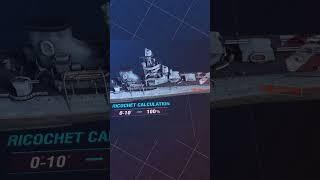 This is how SAP shell penetration works in WoWs!