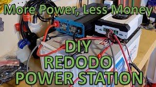 DIY Off Grid 5.12KWH Redodo Homemade Solar Generator