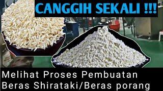 MELIHAT PROSES PEMBUATAN BERAS SHIRATAKI/BERAS PORANG DIAWALI DENGAN PENEPUKAN|PRODUK TURUNAN PORANG