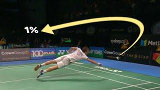 Awesome Badminton Moment!