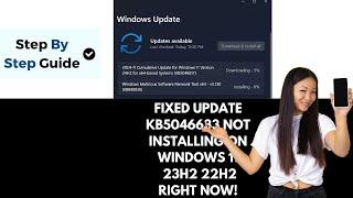 How To Fix Update KB5046633 Not Installing On Windows 11 Version 23H2 22H2