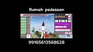 id Sakura School Simulator part 10 || rumah pedesaan || #sakuraschoolsimulator #sss